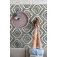 thumbnail image 2 of EORC Eastern Rugs OT94IV9X12 8 ft. 9 in. x 11 ft. 9 in. Hand-Tufted Wool & Viscose Ivory Modern Geometric Havana Rug, 2 of 8