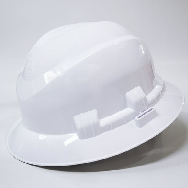 IGA Casco de Seguridad Industrial, Coraza Clase E, Ajuste Matraca (Blanco)