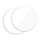 thumbnail image 1 of Transparent Acrylic Round Sheets for DIY Use Great for Crafts and Decorations 2 Pieces, 1 of 5