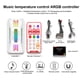 thumbnail image 4 of Coolmoon Chasis de enfriamiento Ventilador Control remoto Controlador de enfriador RGB Light Sync Control Hub Accesorio para computadora, Blanco Inevent EL004968-02B, 4 of 7