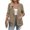 Coffee#1, variant on Drovellove Women's Solid Blazer Business Casual Open Front Long Sleeve Suit Jacket with Pockets - Lightweight Polyester Work Office Layering Piece