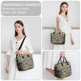 thumbnail image 6 of Pioneer Flower Floral Print Pattern Womens Lunch Box for Work,Insulated Large Lunch Bag,Leakproof Adult Lunch Bag for Work,Beach,Travel,Picnic,Camping, 6 of 6
