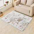 thumbnail image 2 of Goose Area Rugs for Bedroom Living Room - 6x9 ft - Animal Carpet for Home Decor - Animal Patterned Decorative Indoor Large Rug - Washable & Soft & Non Slip & Low Pile (ZL&141), 2 of 6