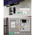 thumbnail image 4 of Caja empotrada para medios ECHOGEAR de 43 cm para pared, 4 of 9