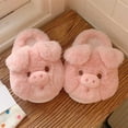 thumbnail image 2 of FUZHIQ House Slippers,Funny Animal Slippers for Women with Heels Non- Warm Boots, 2 of 7