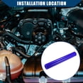 thumbnail image 2 of Car Straight Coupler Silicone Hose Front Universal Intercooler Silicone Tube 4-Ply 1.25" ID Blue, 2 of 6