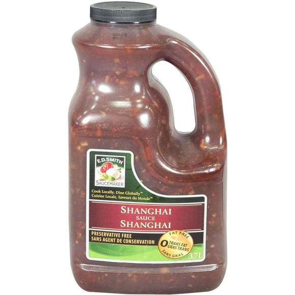 E.D. Smith - Shanghai Stir Fry Sauce - Pack of 2 - 3.78L - Convenient and Flavorful for Restaurant-Quality Stir-Fries (2x3.78Ltr)