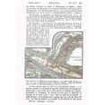 thumbnail image 2 of Baedeker 14x18 Gold Ornate Wood Framed with Double Matting Museum Art Print Titled - Schandau Germany - Baedeker 1914, 2 of 4