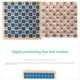 thumbnail image 3 of Material Didáctico de Matemáticas 1-100 Tablero Continuo Digital Tablero de Madera de Cien Cuadrículas Rompecabezas de Educación Temprana para Niños,A, 3 of 5