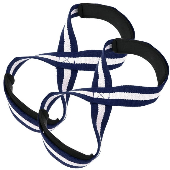 1 Pair of Weight Lifting Straps Fitness Auxiliary Bands Deadlift Hand Grip Wrist Straps