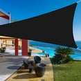 thumbnail image 2 of Jane Stone Sun Shade Sail Canopy 9'X12'X15'Customized Triangle Shade Cloth Canopy Tent for Outdoor UV Protection，Black, 2 of 6