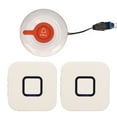 thumbnail image 4 of Buscapersonas inalámbrico para cuidadores, transmisión de larga distancia, botón de llamada de monitoreo para ancianos, sistema de alerta de enfermera, enchufe estadounidense de 100-240V, 4 of 5