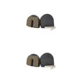 thumbnail image 2 of pitrice Plaquettes de Frein de Vélo Accessoires de Vélo Pièce de Rechange Accessoires de Roue Plaquette de Freinage en Résine pour Réparation Entretien Type 25 2Ensemble, 2 of 6