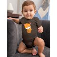 thumbnail image 2 of Cute Pumpkitty W Pumpkin Costume Bodysuit Infant -Image by Shutterstock,  6 Months, 2 of 4