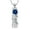 Silver+Blue, variant on Rose Flower Urn Necklace for Ashes for Women Cremation Jewelry for Human Pet Memorial Locket Holder