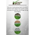 Master Mark Dig-Free Decorative Stone Landscape Edging, 5.25