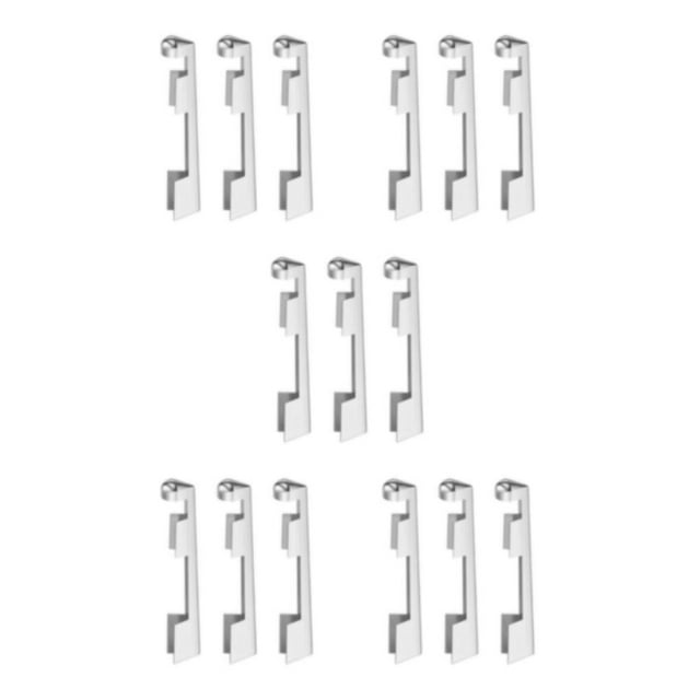 Wweixi 3x Snooker Billiard Cue Tip Clamp Tips Clamp Fastener Glue Tool DIY Style A 5Set