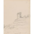 thumbnail image 3 of James Moore 15x18 Black Modern Framed Museum Art Print Titled - Kendal Castle, England (1792), 3 of 5