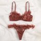 thumbnail image 3 of Gibobby Sujetador De Encaje Para Mujer Lencería sexy babydoll para mujer, camisón halter, babydoll para mujer, lencería sexy para sexo(Rojo, X-CH), 3 of 5