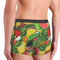 thumbnail image 4 of Bingfone Fruits Vegetables And Berries Men's Underwear - Casual Stretch Boxer Briefs-X-Large, 4 of 7