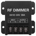 thumbnail image 2 of 3X 12V LED Dimmer Brillo Inalámbrico Controlador Remoto de 3 Teclas DC 12V- 24V 30A 360W 720W para 5050 3528 Luces de Tira de un Solo Color, 2 of 5