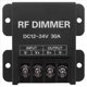 thumbnail image 2 of 3X 12V LED Dimmer Brillo Inalámbrico Controlador Remoto de 3 Teclas DC 12V- 24V 30A 360W 720W para 5050 3528 Luces de Tira de un Solo Color, 2 of 5