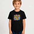 thumbnail image 2 of Boys Graphic T Shirt Souled Out Summer Colorful Text Short Sleeve Kids Tees Fun Holiday Style 100% Cotton Soft Child Tops 4-13Y, 2 of 5