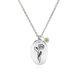 thumbnail image 1 of Collar de Amapola JeenMata con Flor de Nacimiento de Agosto Regalo Floral Personalizado para Mujeres, 1 of 5