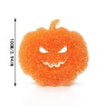 thumbnail image 3 of NAOJIE Kitchen Sponges,Halloween Pumpkin Decor,Dish Sponges,Halloween Pumpkin Warm Sponge Polyurethane Sponge Cleaning Sponge Temperature Sensitive - Red, 3 of 3