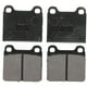 thumbnail image 1 of BALATAS SEMIMETALICAS WAGNER 356B 1962 al 1963 PORSCHE H4 1.6L Delanteras, 1 of 4