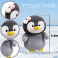 thumbnail image 3 of Penguin Stuffed Animal Cute Stuffed Penguin Plush Pillow Toys Christmas Birthday Valentine's Day Gift, 3 of 8