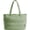 Green, variant on Tote Bag for Women, Lightweight Shoulder Bag with Compartments Puffy Handbag for Travel, Work, Beach, Gym, Shop, Green