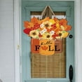 thumbnail image 6 of TaTaai 3Pcs Fall Decoration for Home Thanksgiving Door Decor Hello Fall Sign Maple Leaves Hanging Sign Autumn Door Hanger Wreath for Front Thanksgiving Porch Outdoor Home Decor, 6 of 6
