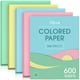 thumbnail image 1 of Colored Paper Alitte, 8.5 x 11, paquete de 600 hojas, tamaño carta, 150 hojas, 1 of 6