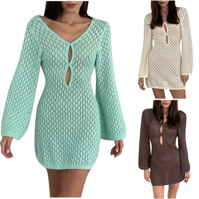 Sentmoon Swimsuit Cover Ups for Women Cardigan for Women Loose Fit Solid Color Plus Size Spaghetti Strap Swimsuits for Women Summer Holiday for Boho and Casual Style