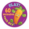 thumbnail image 5 of Visualz Active Kids MyPlate Stickers, 4 Designs, Roll of 200, 5 of 5