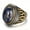 Purple stone, variant on Stainless Steel Tiger Eye Ring Geometric Flame Design Ring Europe America Fashion Jewelry Ring Gift For Men and Women