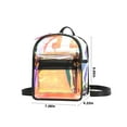 thumbnail image 3 of Vrorvz Clear Backpack Adjustable Strap Multipurpose Travel Bag Transparent Tote for Stadium Concert Beach Pool Sports Gym Picnic Security Approved, 3 of 8