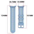 thumbnail image 6 of XIHAMA Compatible with Samsung Galaxy Watch 8 Sport Band, Soft & Breathable Strap for Active Use (Pink), 6 of 6
