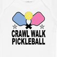 thumbnail image 4 of Inktastic Crawl Walk Pickleball Boys or Girls Baby Bodysuit, 4 of 5