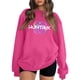 thumbnail image 1 of Moonsky Sudadera pop Demon Hun/er, sudadera Huntrix con cuello redondo, jersey de manga larga para mujer y hombre, ropa de calle, moda urbana (Rosa fuerte 3XL), 1 of 3