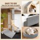 thumbnail image 4 of Protector de muebles para gatos de 78 x 15.7 pulgadas, alfombrilla autoadhesiva para rascar gatos, cortada para adaptarse a alfombras de repuesto para árboles, pared, cama, puerta, sofá, 4 of 7