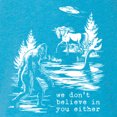 thumbnail image 6 of Wild Bobby We Don't Believe Either Bigfoot Unicorns Women Tri-Blend Racerback Tank Top, 6 of 6