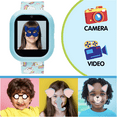 thumbnail image 5 of Kids Smartwatch with Bluetooth Headphones Boys Blue Unicorn Light up Headphones, 5 of 6