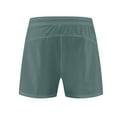 thumbnail image 5 of cfhntfmh Men's Gym Shorts Solid Color Athletic Tennis Shorts for Men with Pockets Lightweight for Workout Athletic, 5 of 5