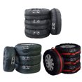 thumbnail image 3 of Adjustable Size Car Tire Cover With Handle, Dustproof Protector For SUVs, Commercial Vehicles And Small Cars, Portable Tire Storage Bag With Tool Pocket, 3 of 8
