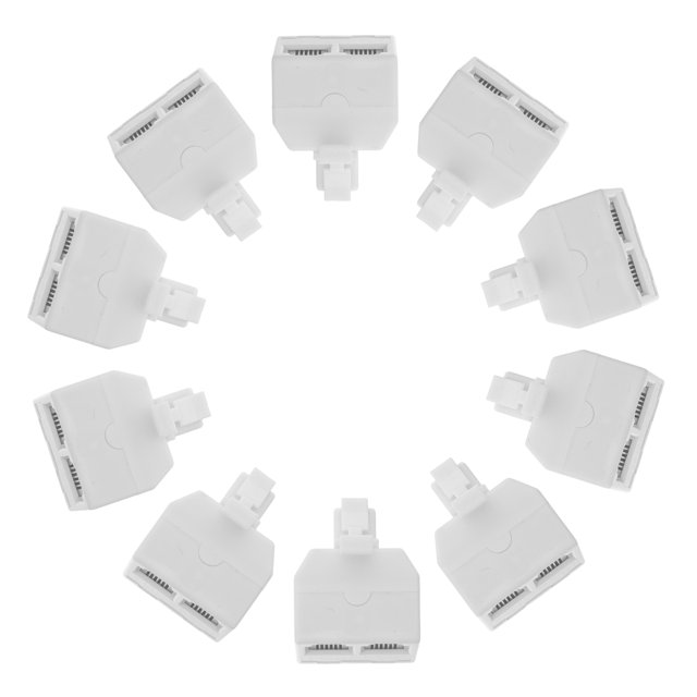 unbranded 10Ud Divisor De Línea Rj11 6p4c Para Uso En Oficina Y Equipos Electrónicos
