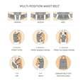 thumbnail image 2 of Portabebé Ergonómico Baby Carrier Indigo 6 en 1, 2 of 8