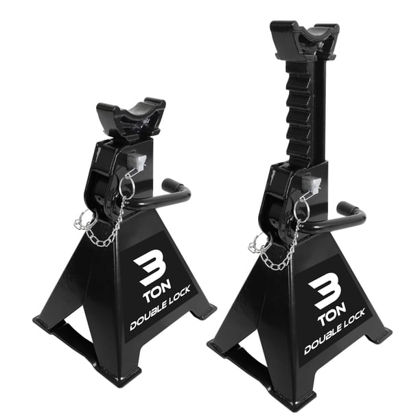 Jack Stands Torin AT43005AB, acero pesado, 3 toneladas, 6000 libras