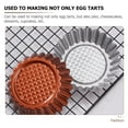 thumbnail image 3 of OFFIGAM 6-Piece Brown Carbon Steel Tart Pans Set, Non-Stick Bakeware for Perfect Pastries and Tarts, Baking Molds, 3 of 8